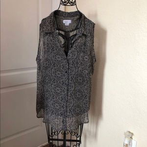 Liz Claiborne 2 pieces top size xl
